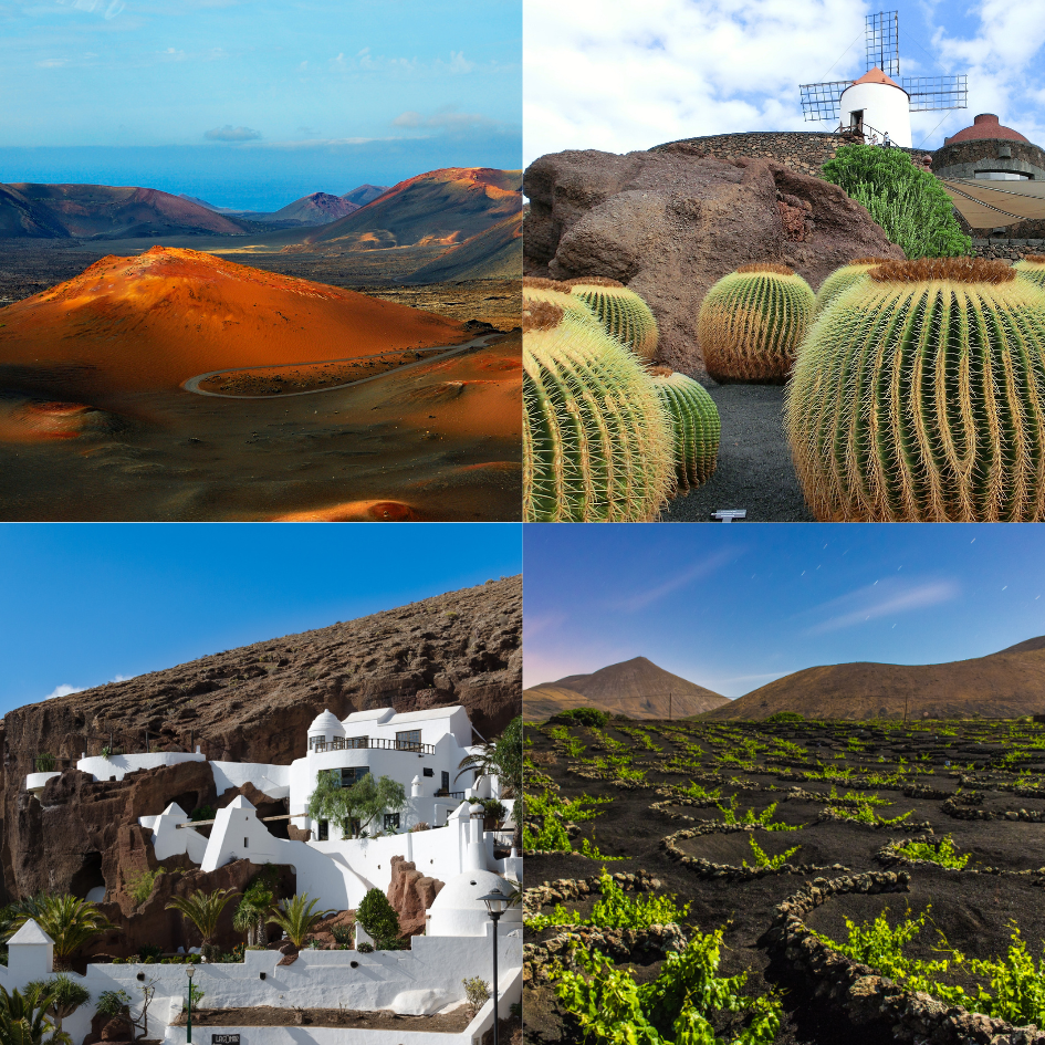 DEL 15 AL 19 DE ENERO
Lanzarote es una de las islas más sorprendentes de las Islas Canarias. Sus paisajes, enclaves naturales y riqueza visual, hacen de Lanzarote una isla hipnótica y extraña. Cuando la visitas tienes la sensación en algún momento de estar pisando el suelo de otro planeta.. La isla de los volcanes, el fuego y la lava, es toda ella entera Reserva de la Biosfera por la Unesco, lo sabías?